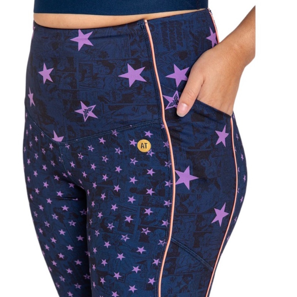 Active Truth x Wonder Woman star core pocket 7/8 legging